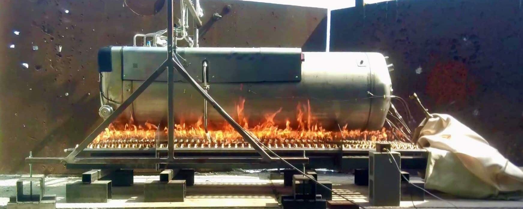 Bonfire test confirms safety of the SAG LH2 tank system even in extreme conditions