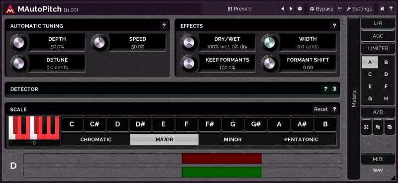 melda mautopitch plugin for vocals