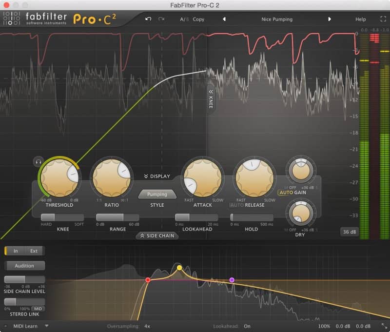 fabfilter pro-c2 compressor