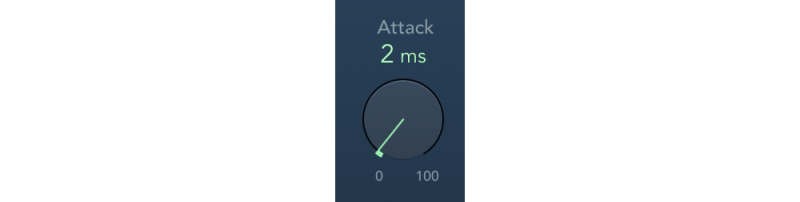 noise gate attack