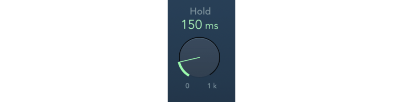 noise gate hold