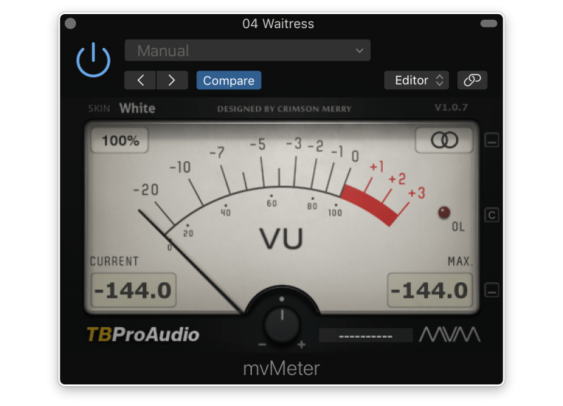vu meter
